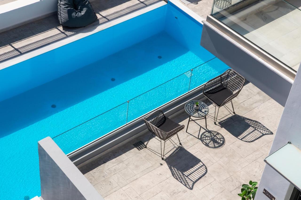 Clelia'S And Dione'S Design Studios Swimming Pool Nikiana Exterior photo