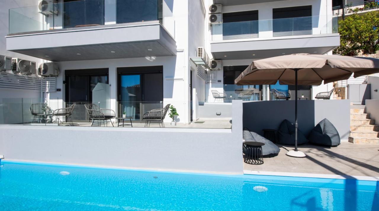 Clelia'S And Dione'S Design Studios Swimming Pool Nikiana Exterior photo