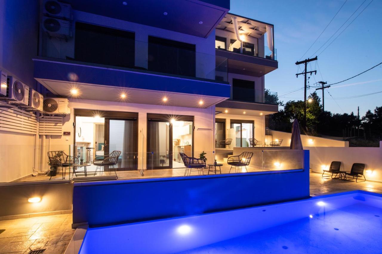 Clelia'S And Dione'S Design Studios Swimming Pool Nikiana Exterior photo